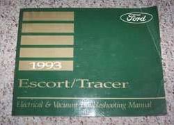 1993 Mercury Tracer Electrical & Vacuum Troubleshooting Manual
