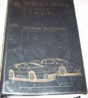 1994 Lotus Esprit Service Manual Binder