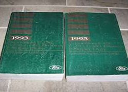1993 Ford Econoline E-150, E-250 & E-350 Service Manual