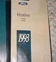 1993 Ford Festiva Owner's Manual