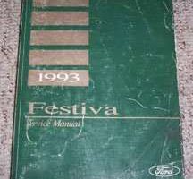 1993 Ford Festiva Service Manual