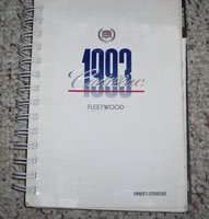1993 Cadillac Fleetwood Owner's Manual