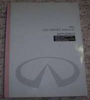 1993 Infiniti G20 Service Manual Supplement