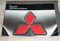 1993 Mitsubishi Galant Owner's Manual