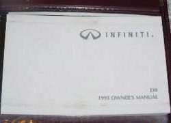 1993 Infiniti J30 Owner's Manual