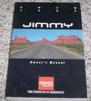 1993 GMC Jimmy Owner's Manual