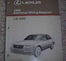 1993 Lexus LS400 Electrical Wiring Diagrams Manual