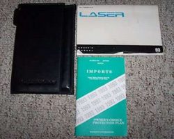 1993 Plymouth Laser Owner's Manual Set