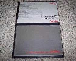 1993 Acura Legend Coupe Owner's Manual Set