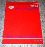 1993 Chevrolet Silverado C/K Pickup Truck Fuel & Emissions Service Manual