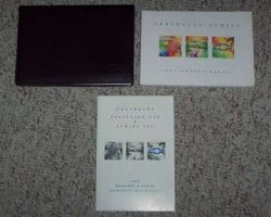 1993 Chevrolet Lumina Owner's Manual Set
