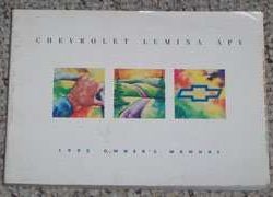 1993 Chevrolet Lumina APV Owner's Manual