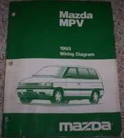 1993 Mazda MPV Wiring Diagram Manual