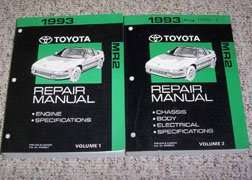 1993 Toyota MR2 Service Repair Manual