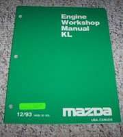 1993 Mazda MX-6 & 626 KL Engine Workshop Manual