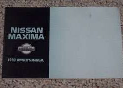 1993 Nissan Maxima Owner's Manual