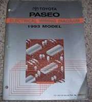 1993 Toyota Paseo Electrical Wiring Diagram Manual