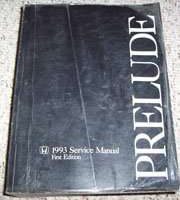 1993 Honda Prelude Service Manual