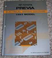 1993 Toyota Previa Electrical Wiring Diagram Manual