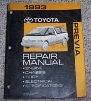 1993 Toyota Previa Service Repair Manual