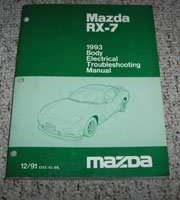 1993 Mazda RX-7 Body Electrical Troubleshooting Manual