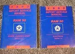 1993 Dodge Ram 50 Service Manual