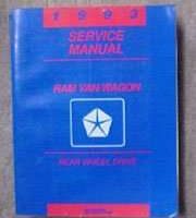 1993 Dodge Ram Van & Wagon Service Manual