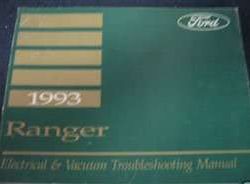 1993 Ford Ranger Electrical Wiring Diagrams Troubleshooting Manual
