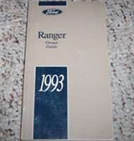 1993 Ford Ranger Owner's Manual