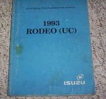 1993 Isuzu Rodeo Electrical Wiring Diagram Troubleshooting Manual