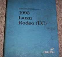 1993 Isuzu Rodeo Service Manual