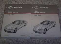 1993 Lexus SC400 Service Repair Manual