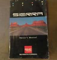 1993 GMC Sierra Owner's Manual