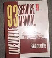 1993 Oldsmobile Silhouette Service Manual