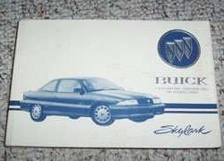 1993 Buick Skylark Owner's Manual