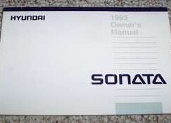 1993 Hyundai Sonata Owner's Manual