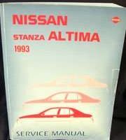 1993 Nissan Stanza & Altima Service Manual