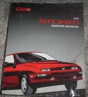 1993 Geo Storm Service Manual