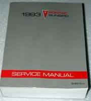 1993 Pontiac Sunbird Owner's Manual