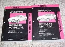 1993 Toyota Supra Service Repair Manual
