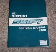 1993 Suzuki Swift 1300 Service Manual