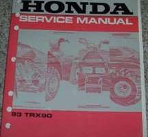 1993 Honda TRX90 Service Manual