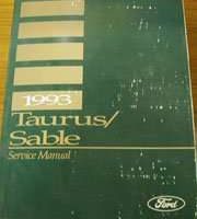 1993 Ford Taurus Service Manual