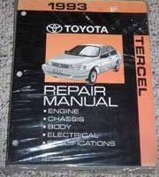 1993 Toyota Tercel Service Repair Manual