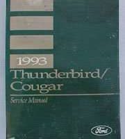 1993 Ford Thunderbird Service Manual