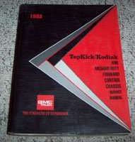 1993 GMC Topkick Medium Duty Truck Service Manual