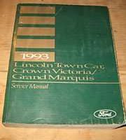 1993 Mercury Grand Marquis Service Manual