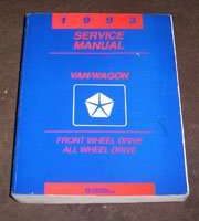 1993 Dodge Caravan & Grand Caravan Service Manual