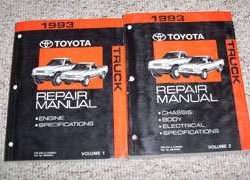 1993 Toyota Truck Service Repair Manual