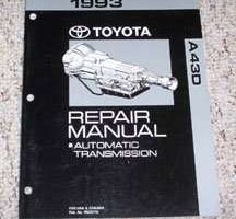 1993 Toyota Truck A43D Automatic Transmission Service Repair Manual
